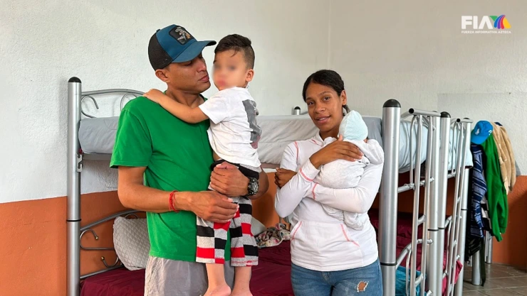 “La bebé nacido en la Bestia”, familia migrante narra travesía en el tren