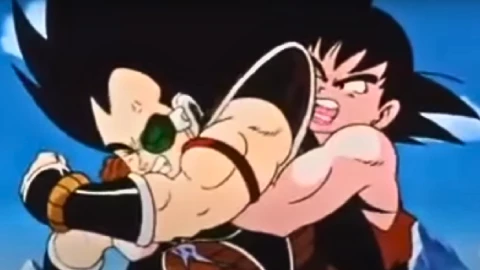 Raditz y Goku