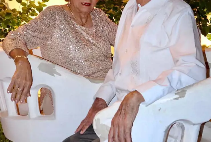 Pareja de abuelitos celebra boda de diamantes, en Yucatán (FOTOS)