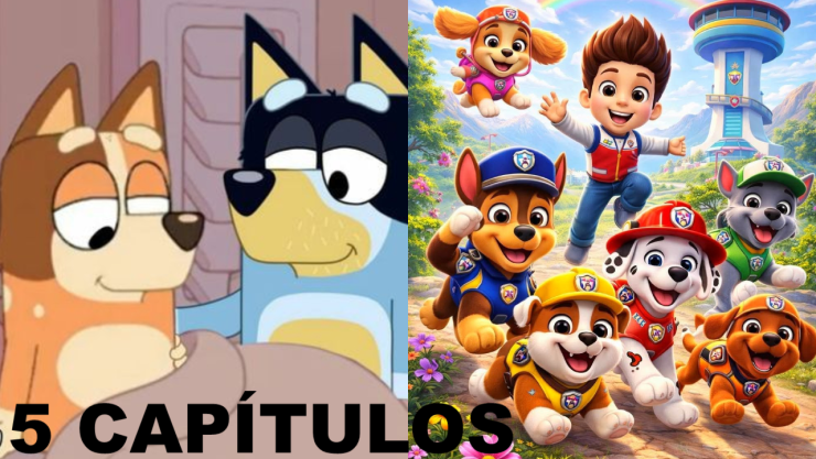 Bluey o Paw Patrol: estos son los 5 mejores capítulos de cada serie infantil