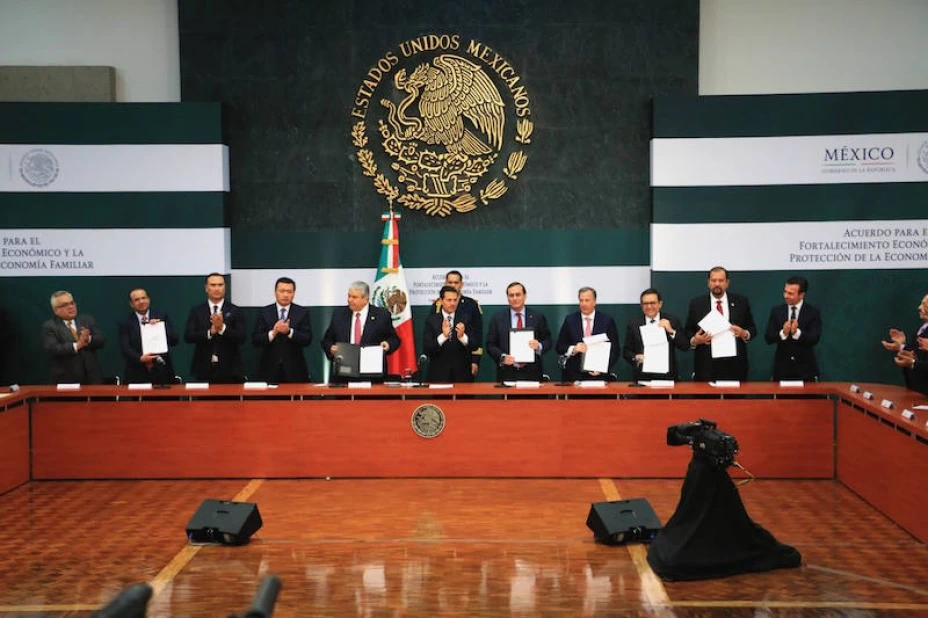 Firma de acuerdo