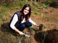 Kayi Sandoval no guardó sus ganas de plantar un árbol más para Un Nuevo Bosque 2018