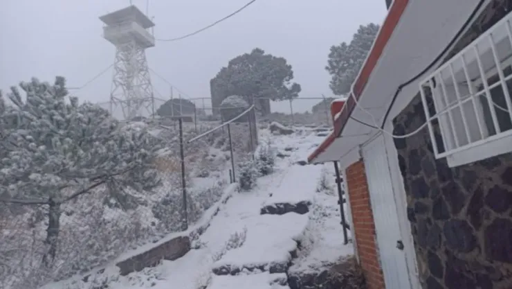 Nieve en la cdmx