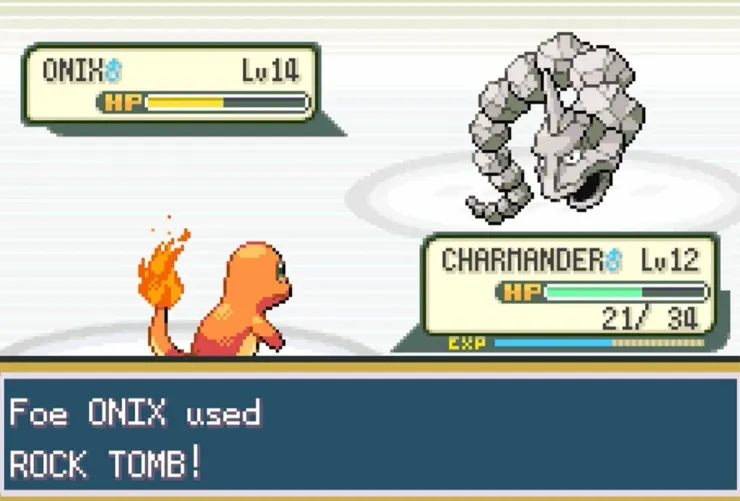 Pokémon FireRed y LeafGreen en Nintendo Switch gameplay