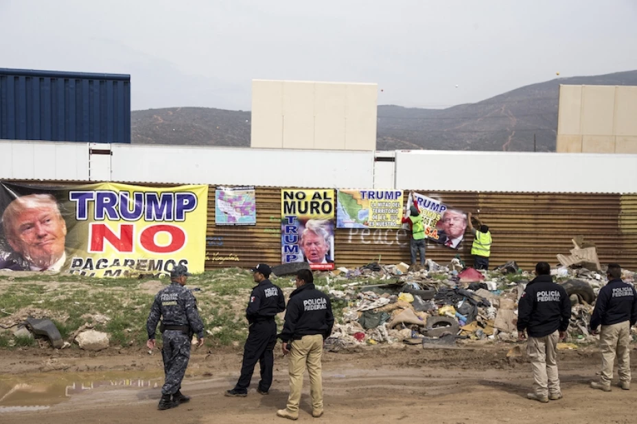 Trump militarización frontera