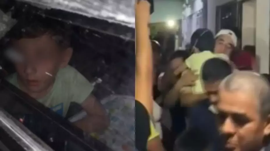 Niño encadenado Villahermosa, Tabasco