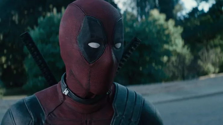 En la imagen, Deadpool de Ryan Reynolds en la película de Deadpool 2