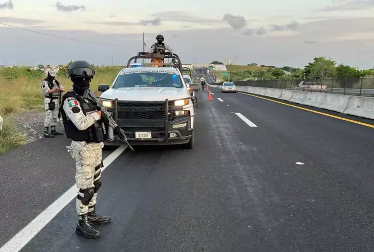 Restos humanos hallados en carretera de Veracruz