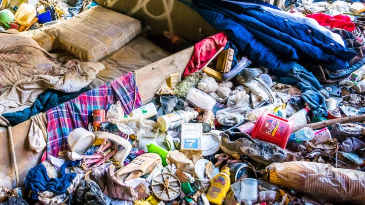 acumulación de basura