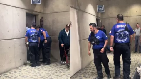 Feria de León 2024 atrapados en elevador