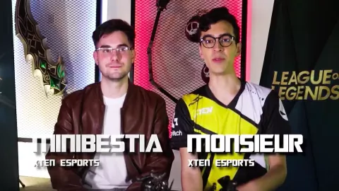 Monsieur y Mini Bestia de Xten esports