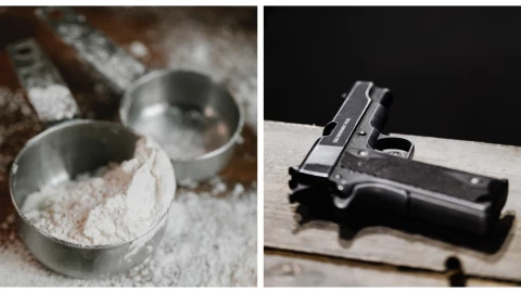 droga pistola Miguel Hidalgo