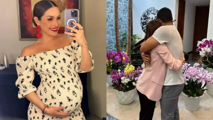 Cynthia Rodríguez revela que el bebé con Carlos Rivera fue por fecundación in vitro