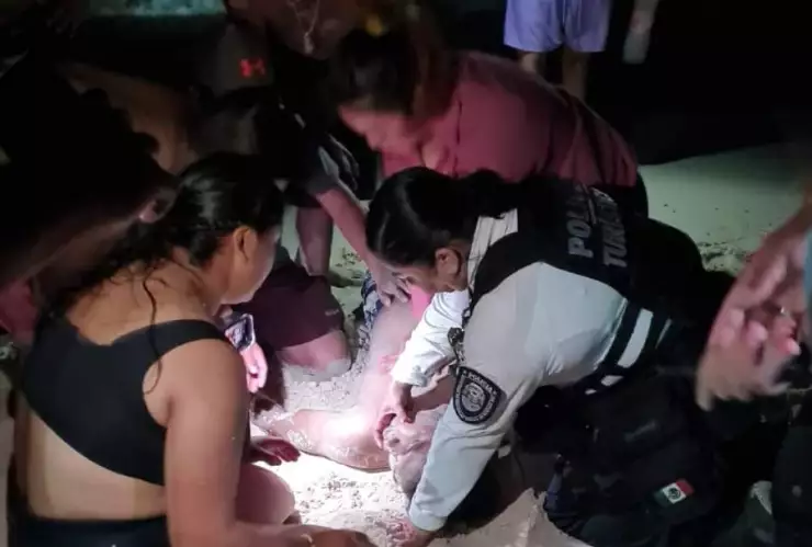 Elementos de Proteción Civil lograron rescatar el cuerpo del joven