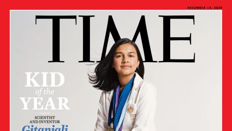 Gitanjali Rao de 15 años, es la primera Niña del Año de la revista TIME
