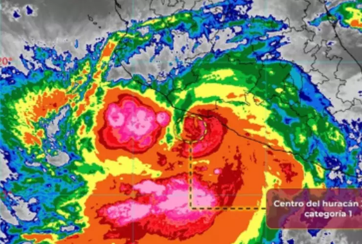 HURACÁN JHON categoría 1; estos son los estados que se verán afectados.jpg