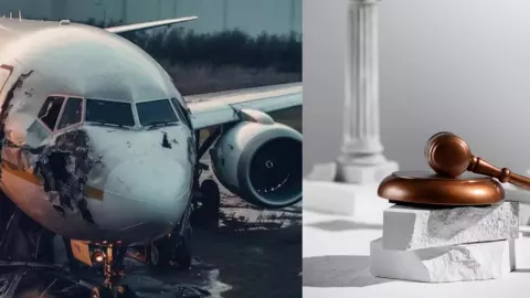 gano demanda tras accidente de avión