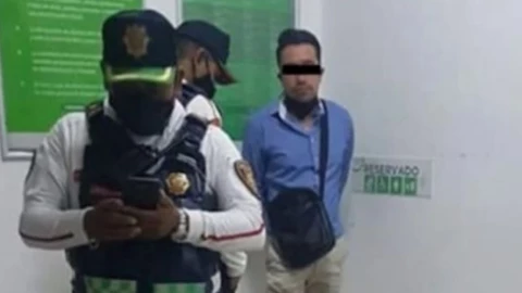 La detención del conductor del Metro CDMX, quien presuntamente conducía ebrio, ocurrió en la estación Candelaria de la Línea 1.