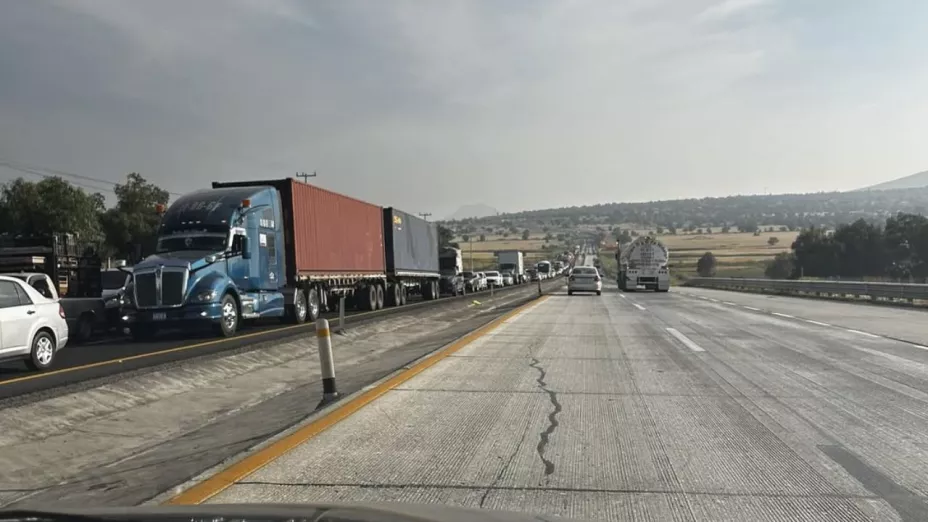 Fuerte accidente en el Arco Norte hoy 18 de octubre de 2025