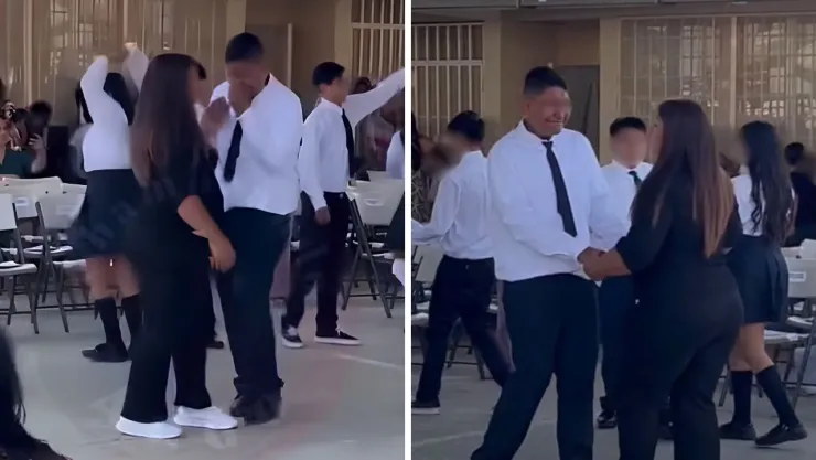 El emotivo momento fue captado en video y generó miles de reacciones en redes sociales
