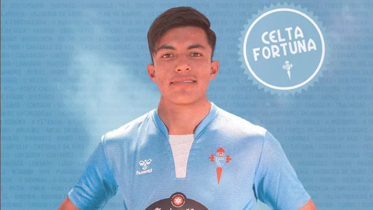 Emilio Rodríguez fue presentado como nuevo jugador del Celta de Vigo