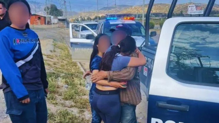 Tres menores fueron rescatadas hoy 8 de mayo de presuntos secuestradores en la colonia Valle Redondo
