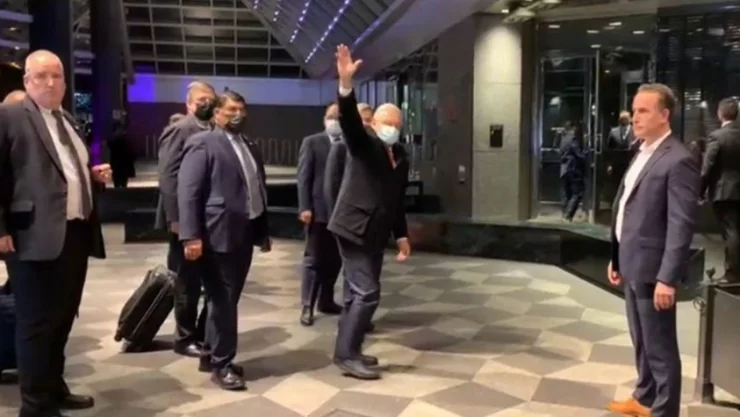 AMLO llegó a Nueva York para presidir Consejo de Seguridad de la ONU