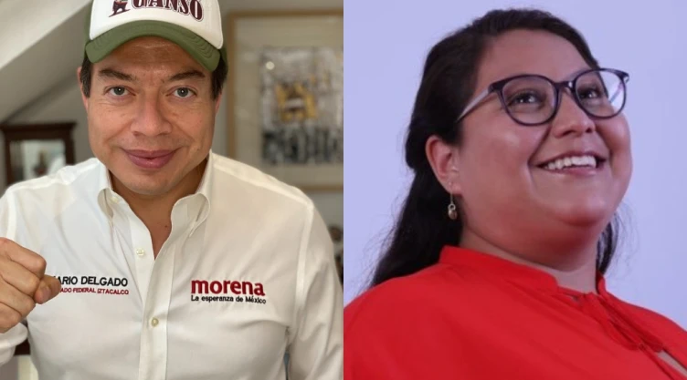 Mario Delgado y Citlalli