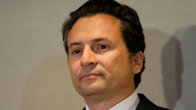 Emilio Lozoya exdirector general de Petroleos Mexicanos (Pemex) habla durante una rueda de prensa en Ciudad de México. 17 de agosto de 2017. Imagen: Reuters