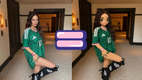 Cómo convertir una imagen en muñeco amigurumi con inteligencia artificial
