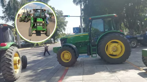 Manifestación de productores