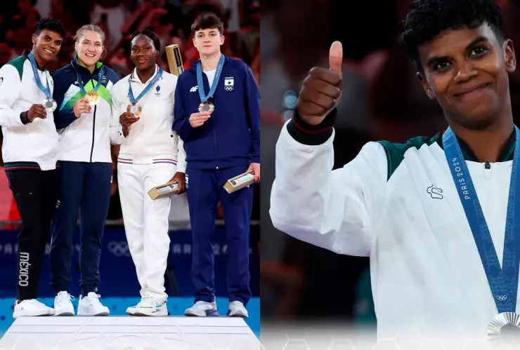 Prisca Awiti consigue la segunda medalla para México ¡PLATA EN JUDO!