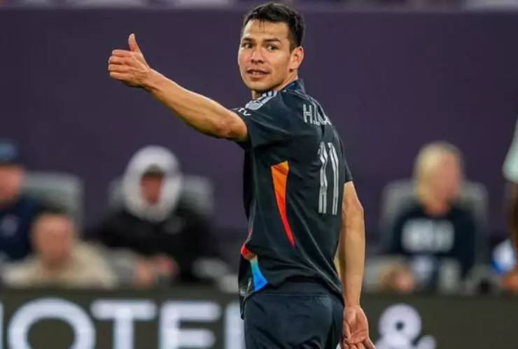 Hirving Lozano con la camiseta del San Diego FC