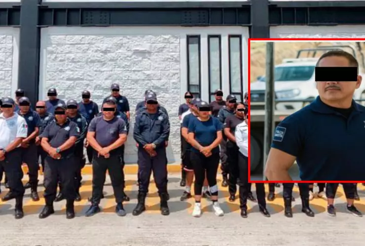 Detienen a policías en Cintalapa por nexos con el cártel Chiapas-Guatemala