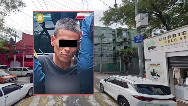 Detienen a exconvicto por asaltar con cuchillo a mujer de 73 años en la CDMX