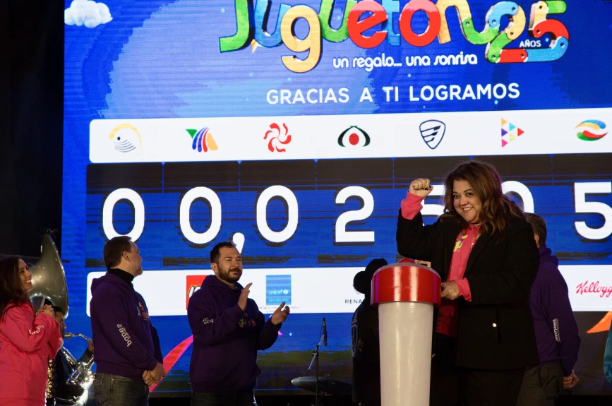 Gracias a tu apoyo, Juguetón Azteca superó la meta
