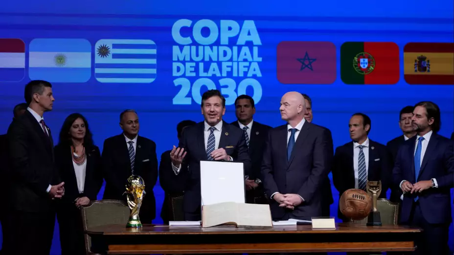 FIFA CONMEBOL Infantino Mundial 2030 2024