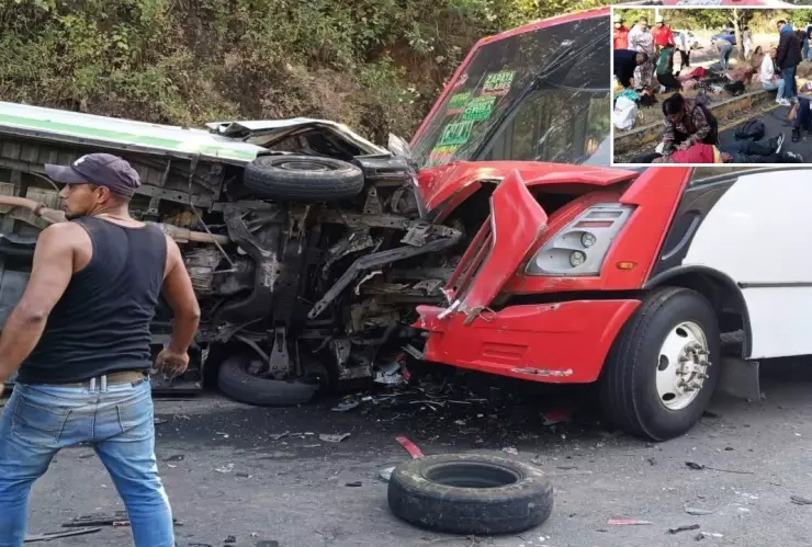 Accidente carretera Chalma Edomex muertos peregrinos heridos HOY 30 de noviembre
