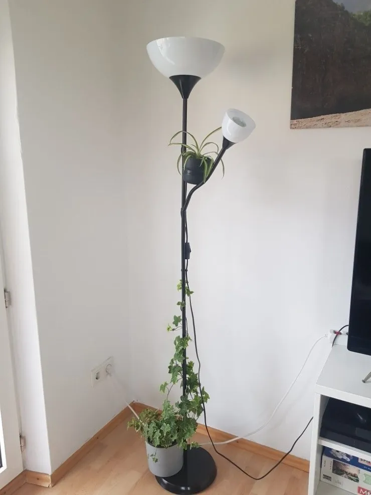 Reciclar lámparas de pie