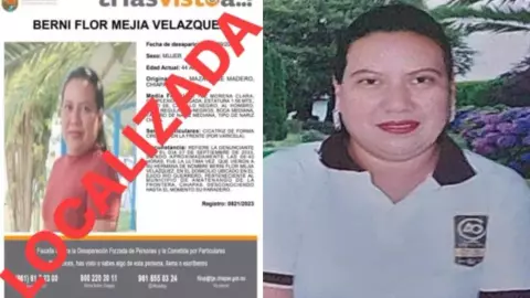 Hallan muerta maestra Colegio de Bachilleres Chiapas secuestrada