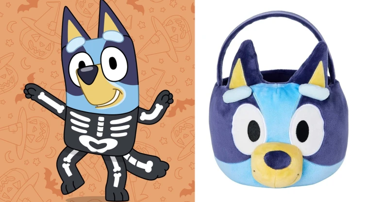 4 regalos de Bluey de Halloween, ideales para niños de 3 a 6 años