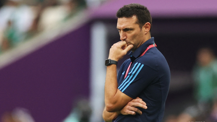 Lionel Scaloni, técnico de la selección de Argentina