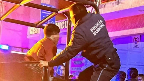 Propinan brutal golpiza a presunto ladrón de lencería en San Pablo del Monte