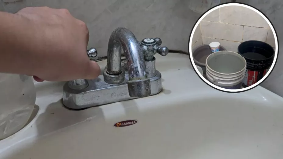 Sin agua en Culiacán