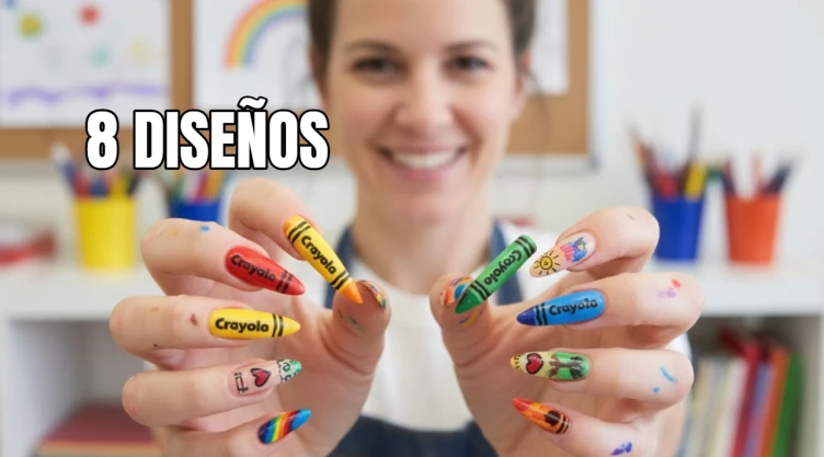 8 diseños de uñas originales para maestras que pueden utilizar en este regreso a clases