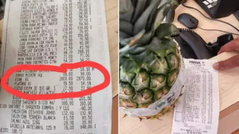 Le cobran a extranjera casi 3 mil pesos por una piña en México