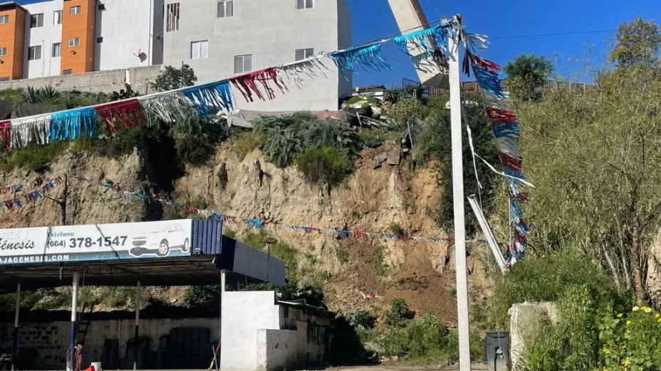 Deslave en Tijuana marzo 2023