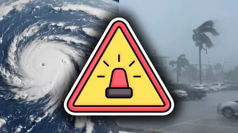 ¡Alerta! Aumenta a 90% la probabilidad de que se forme un ciclón tropical en el Atlántico: Esta es su ubicación