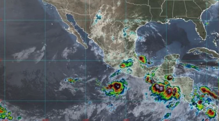 depresión tropical Dos-E Guerrero
