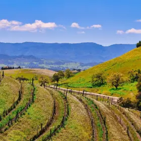 el hermoso valle de Santa Ynez en California